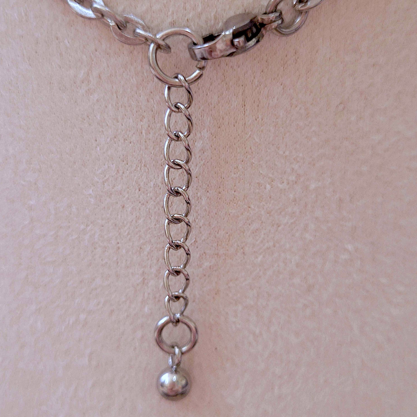 Byzantine diamond and teardrop pendant necklace