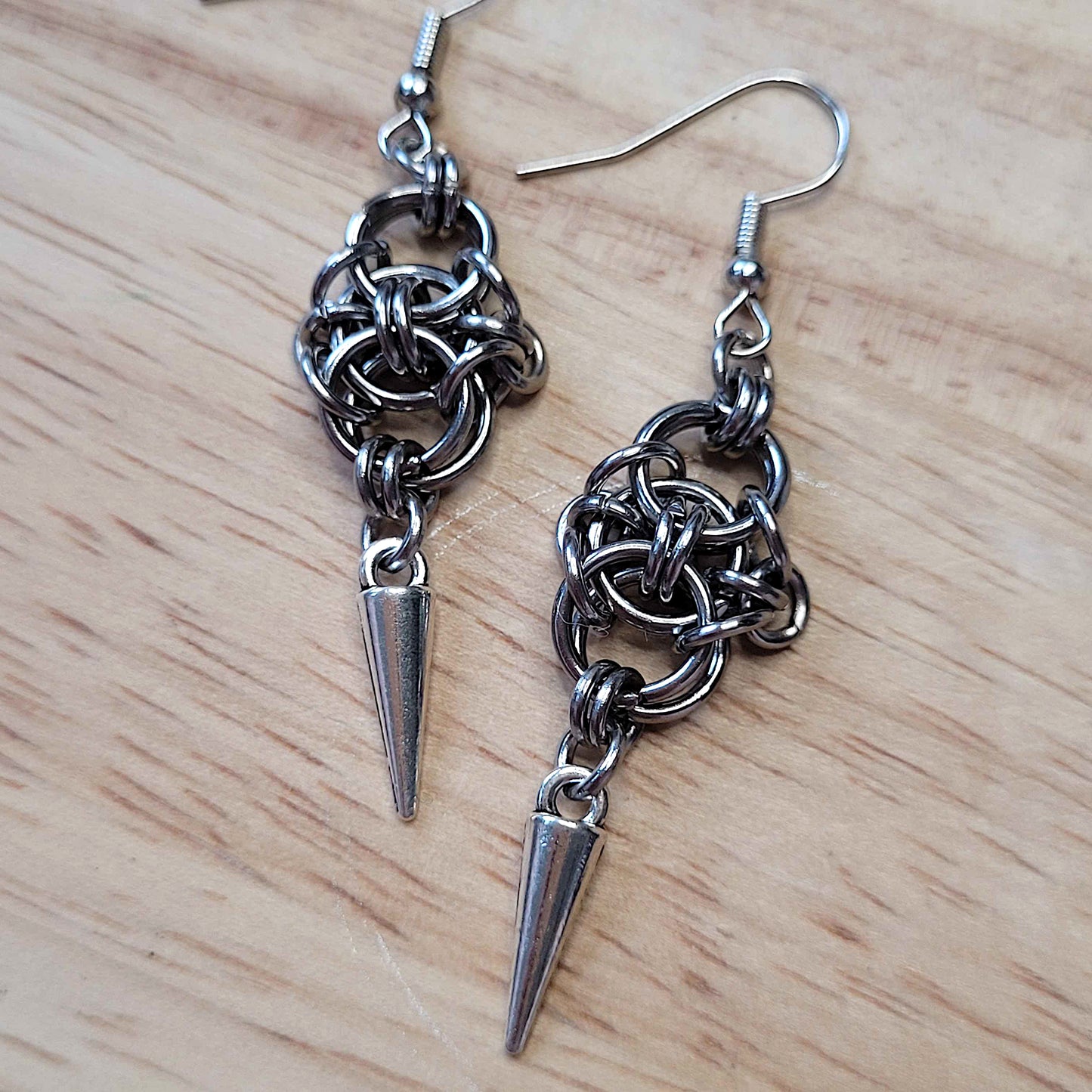 New dawn spike earrings