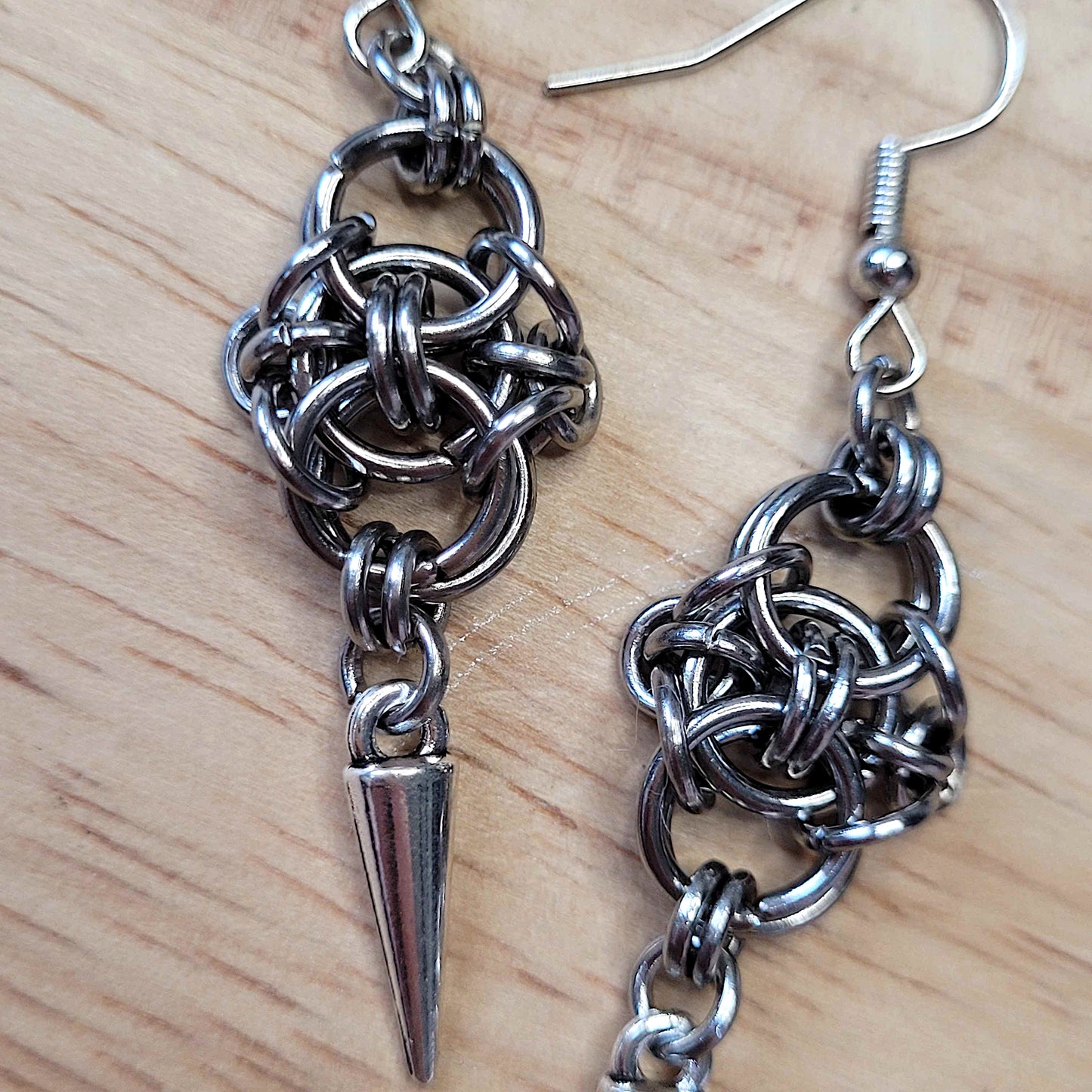 New dawn spike earrings