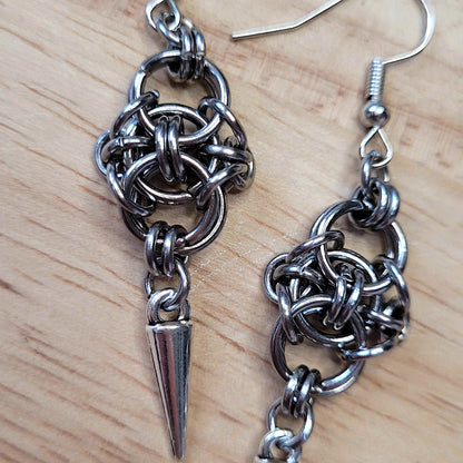 New dawn spike earrings